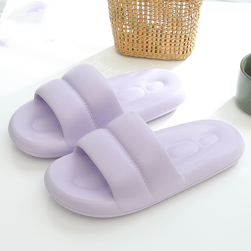 Indoor Soft Bottom Slippers for Household Use