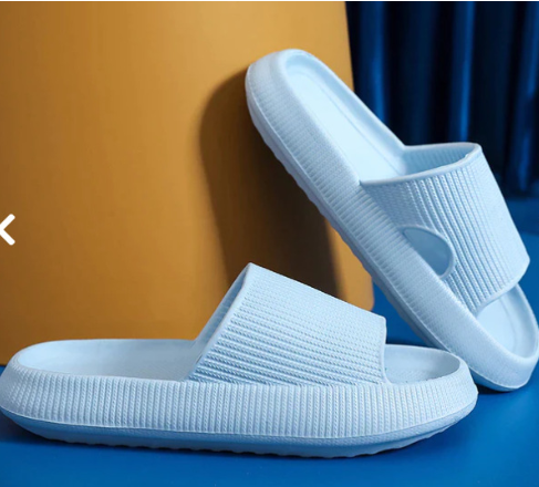 EVA Foam Soft Bottom Indoor Couple Slippers