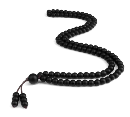 Natural Stone Malachite Beaded Necklace