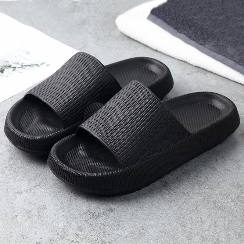 EVA Foam Soft Bottom Indoor Couple Slippers