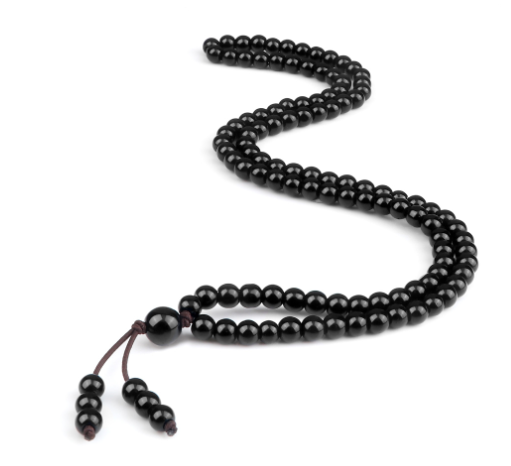 Natural Stone Malachite Beaded Necklace