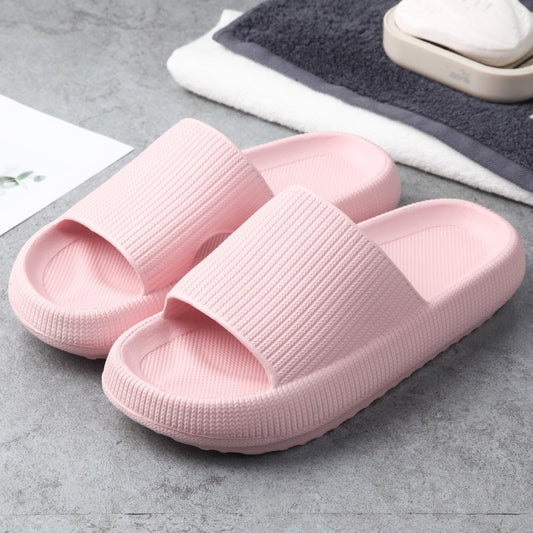 EVA Foam Soft Bottom Indoor Couple Slippers